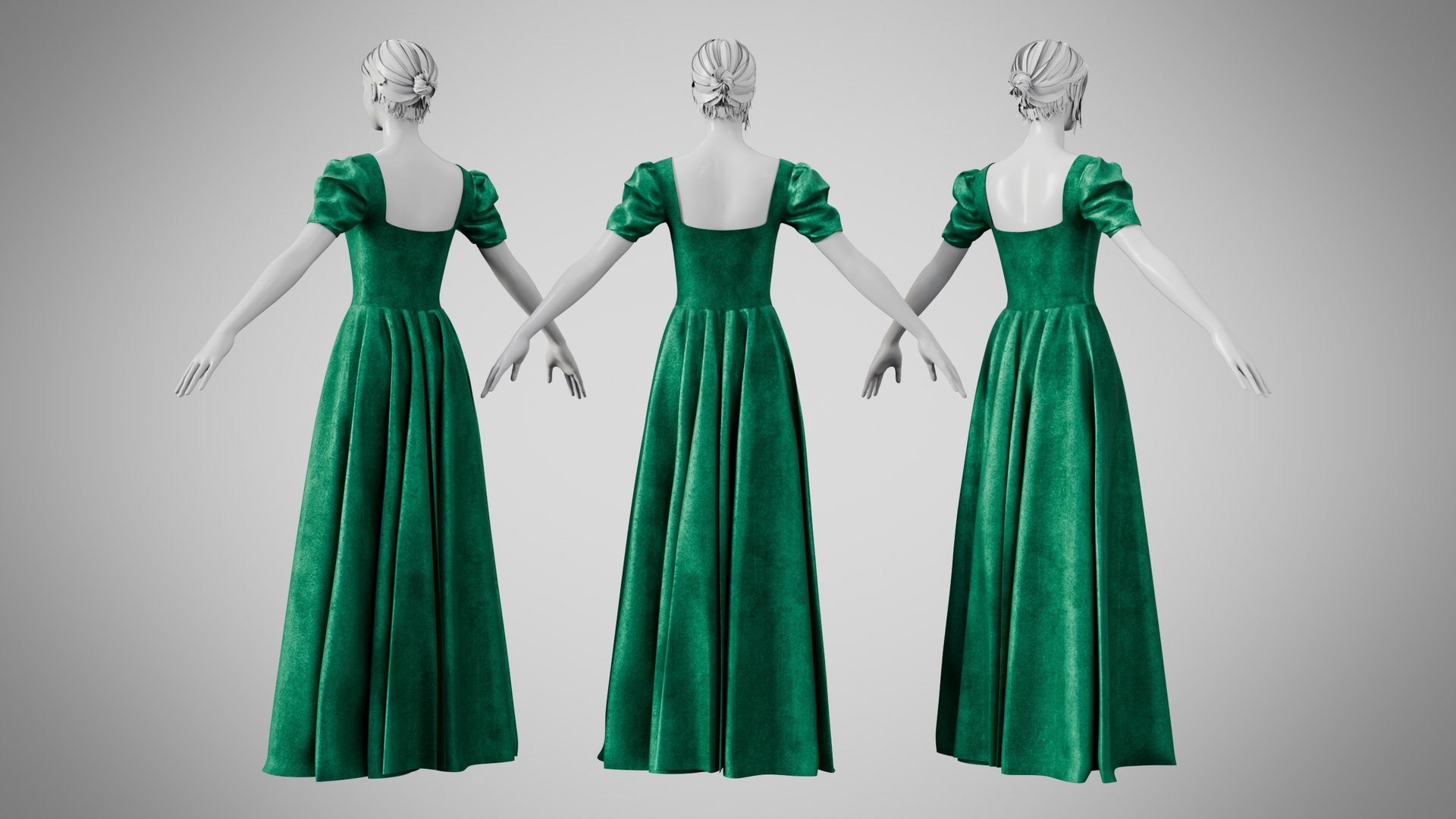 3D Dress 07 Emerald Velvet Green https://p.turbosquid.com/ts-thumb/Yk/WM2ra6/Db/2/jpg/1753820401/1920x1080/fit_q87/992cce4dbd1784cca6abf4675f6bf3a76888c3ed/2.jpg