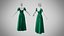 Vestido 07 Veludo Esmeralda Verde