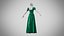 Vestido 07 Veludo Esmeralda Verde