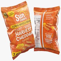 SunChips Whole Grain Harvest Cheddar Snack Bag