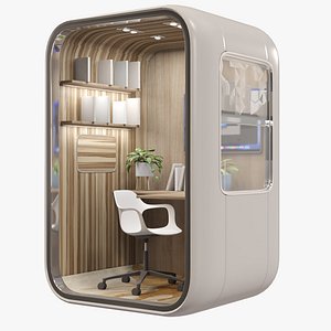 Modular Office Workplace model