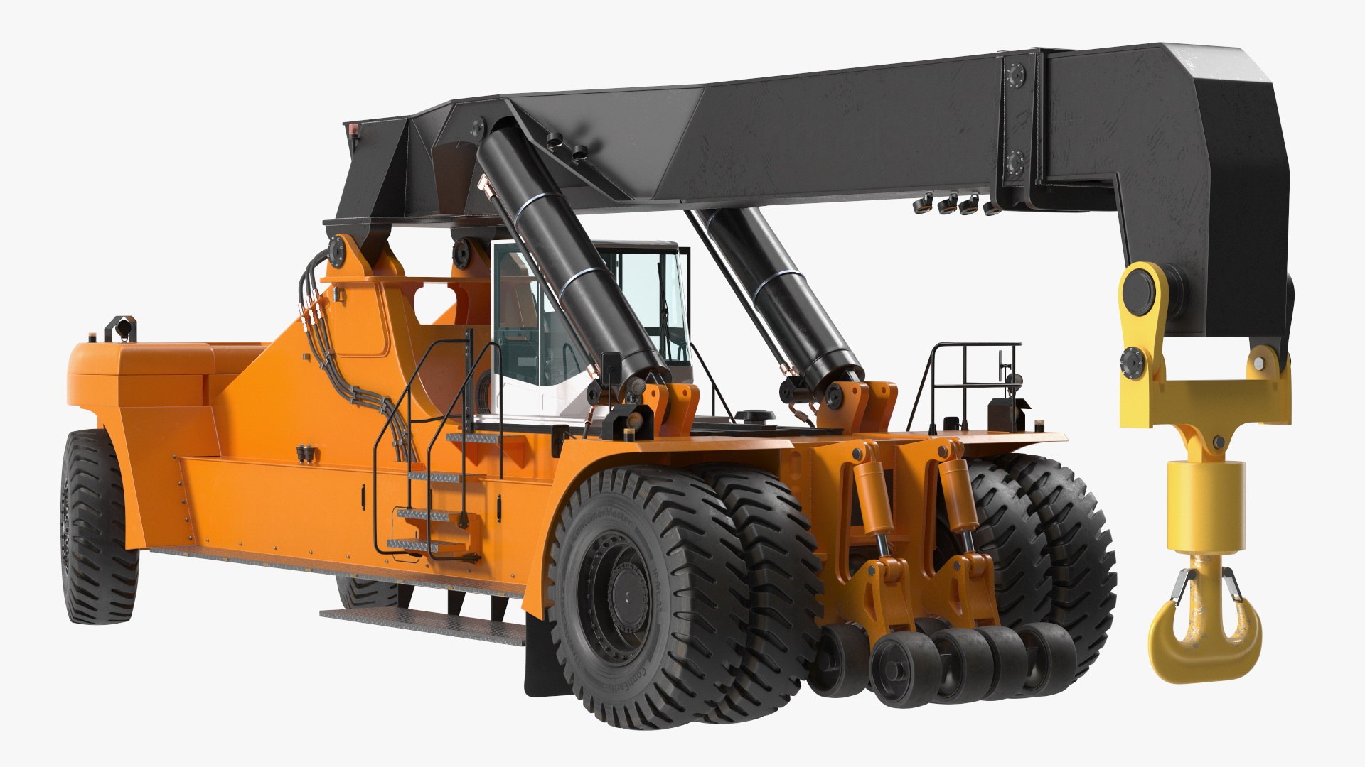 Reachstacker Container Loader Rigged 3D model https://p.turbosquid.com/ts-thumb/Yk/atM9On/sX/reachstackercontainerloaderrigged3dsmodel010/jpg/1729725760/1920x1080/fit_q87/5a9bf8b23bcbe487ce580b200d99fc198473051b/reachstackercontainerloaderrigged3dsmodel010.jpg