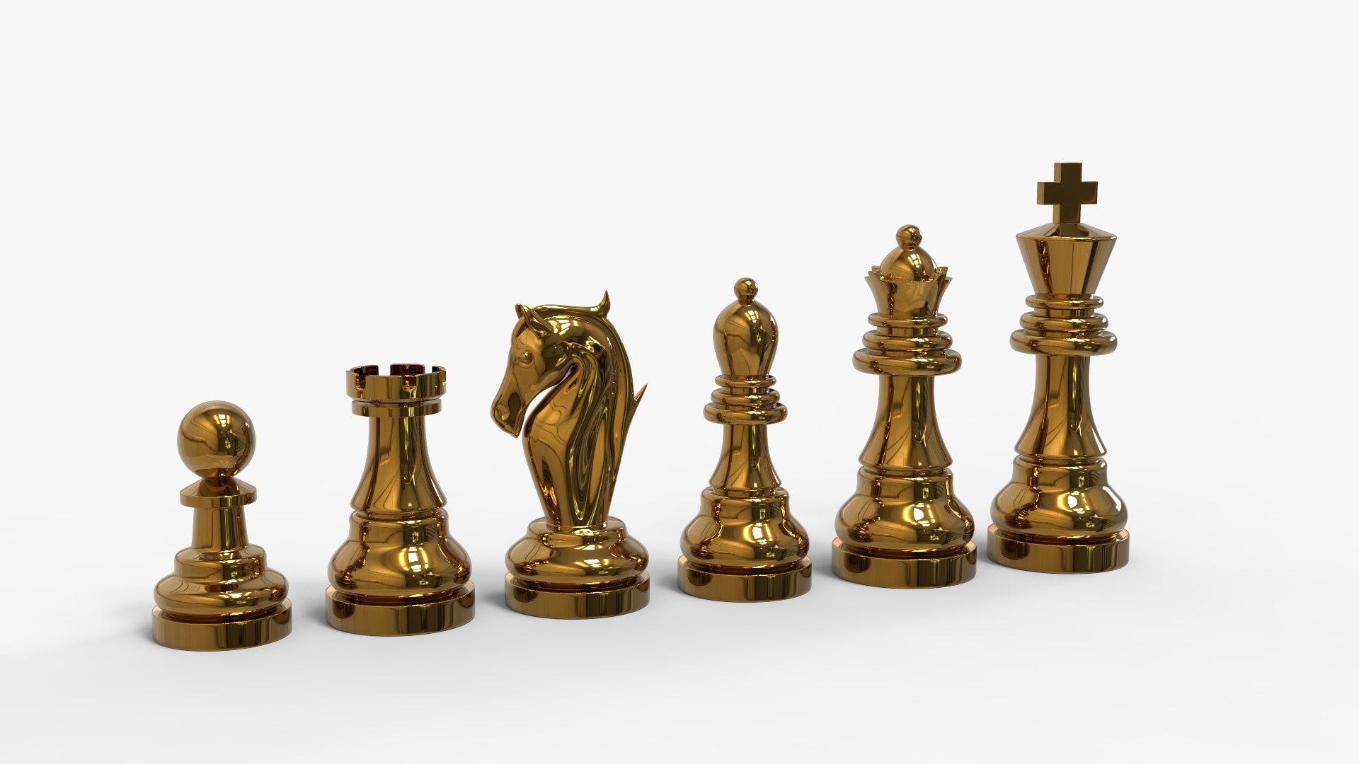 3D Chess Pawns Collection - TurboSquid 1914415