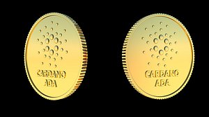 3D Cardano ada crypto
