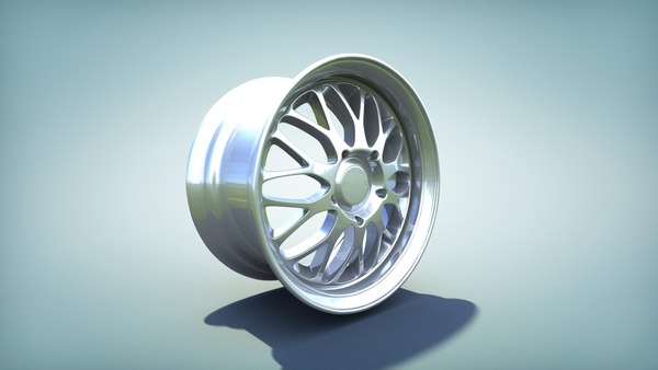 3d model bbs rim carbon sport