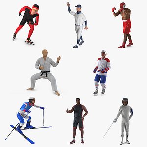 Rigged Athletes Collection