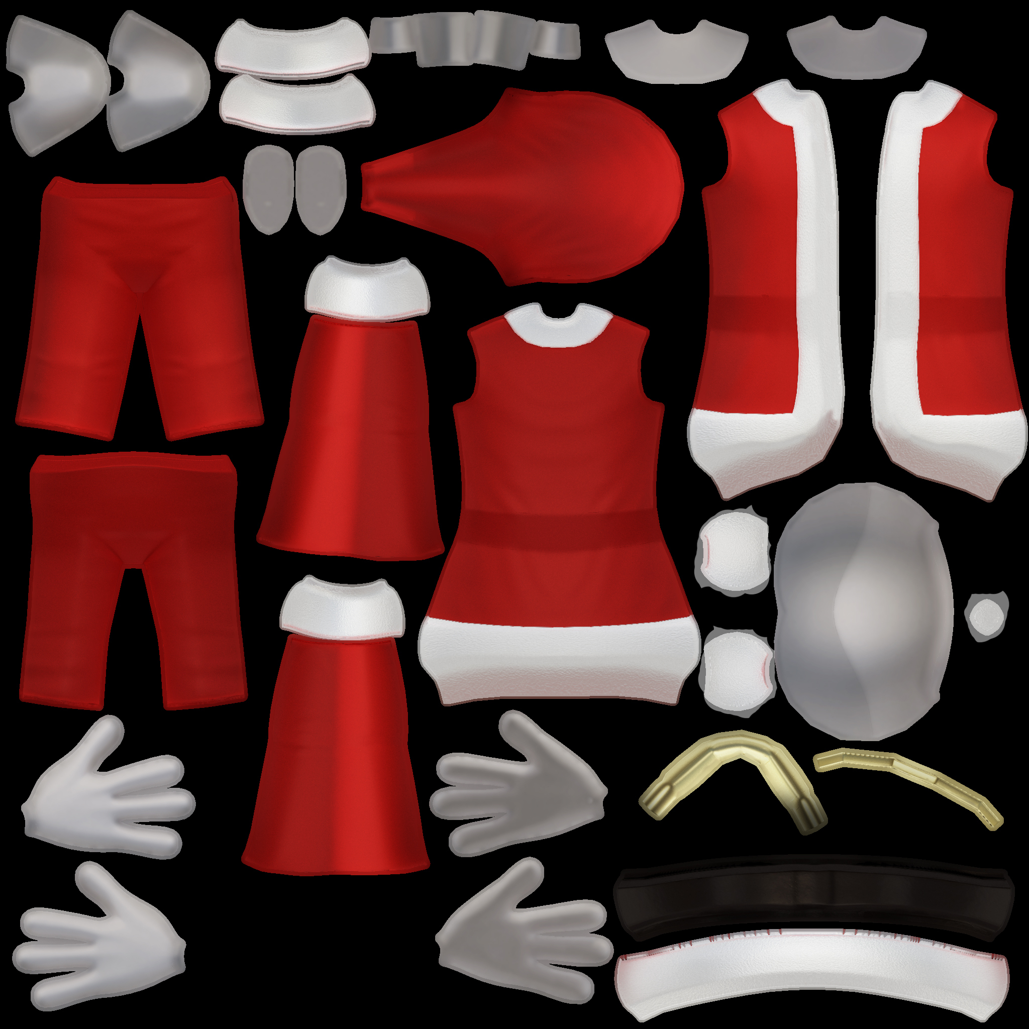 Faceless Xmas Card 3D model - TurboSquid 1824538