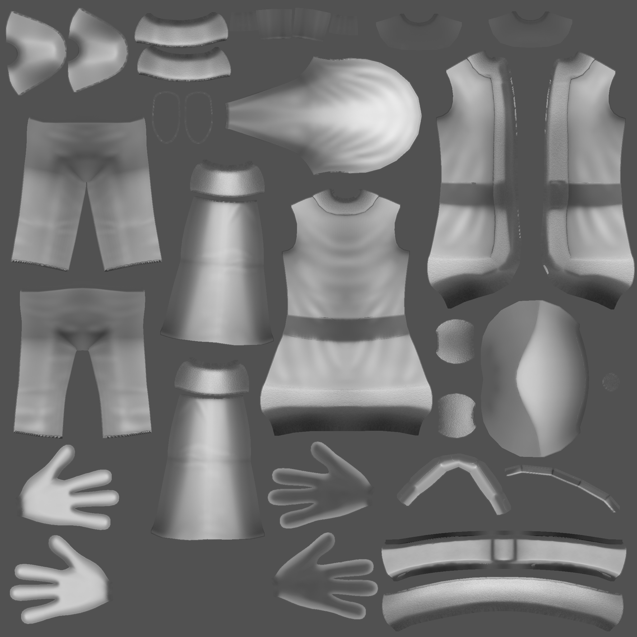 Faceless Xmas Card 3D model - TurboSquid 1824538