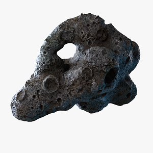 Realistic asteroid 4 3D