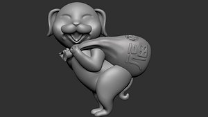 Dog Lucky Money model