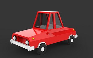 family car 3D model
