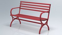 PHI VILLA Outdoor Garden Bench
