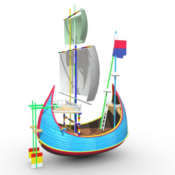 3D sampan-boats bangladesh coxsbazar - TurboSquid 2065103