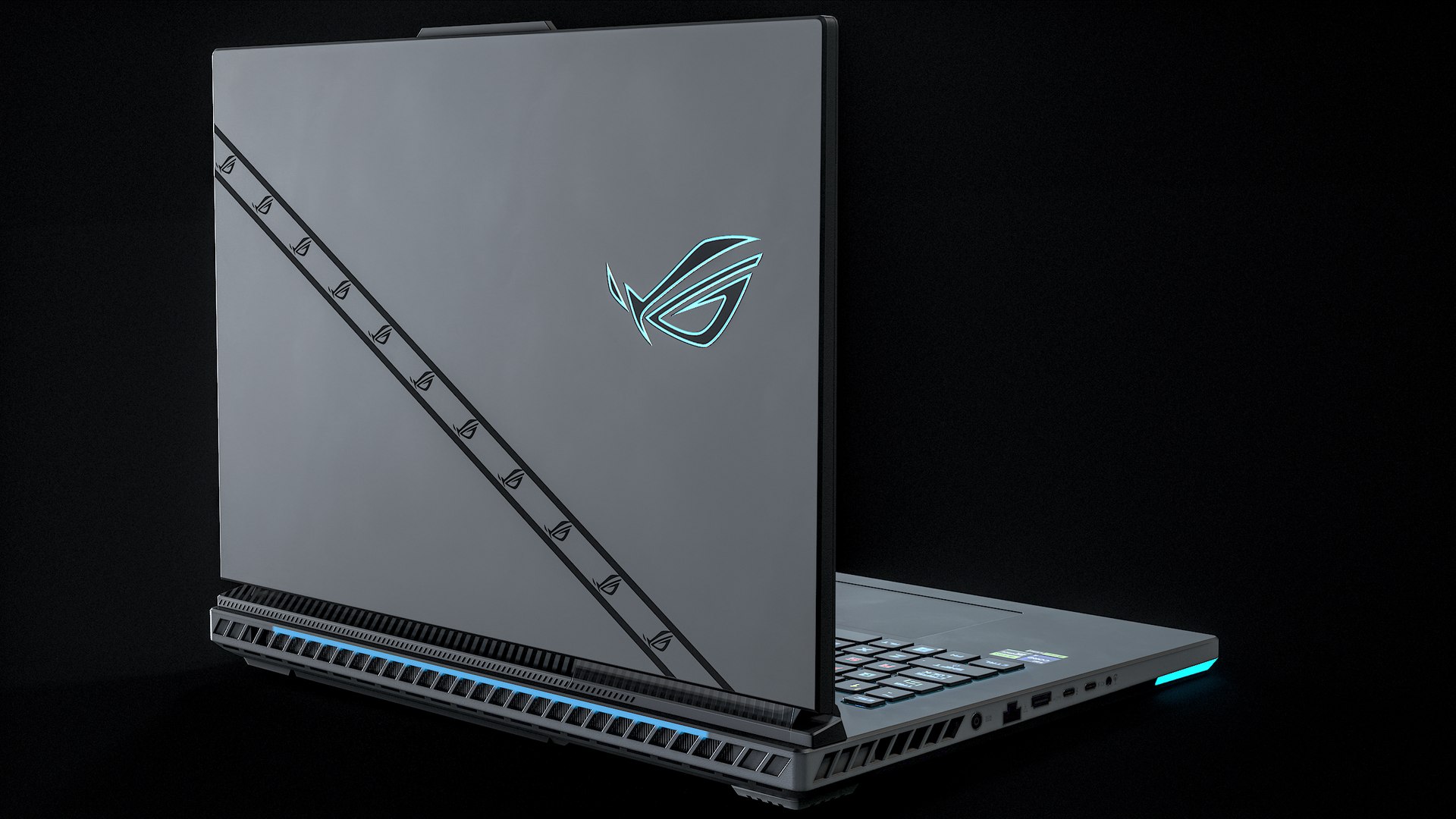 3D Model Asus ROG Strix Scar 18 Gaming Laptop PBR - TurboSquid 2102043