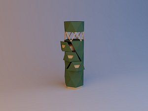 Crystal tower storage box