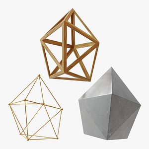 Snub disphenoid 3D model