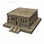 egyptian buildings 3d model