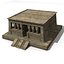 egyptian buildings 3d model