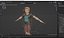 Cartoon Rigged Toon Style Little Boy-Amir Character 3D Model 3D