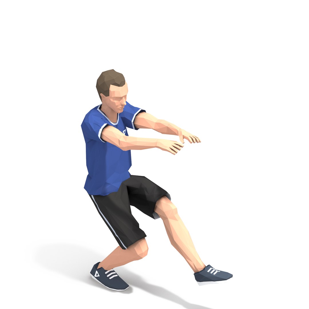 3D Animations Exercise Man - TurboSquid 1706216