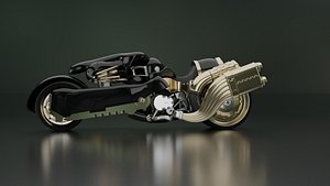 final fantasy 7 Fenrir motorcycle