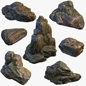 Mossy Boulders Collection