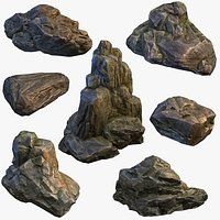 Mossy Boulders Collection