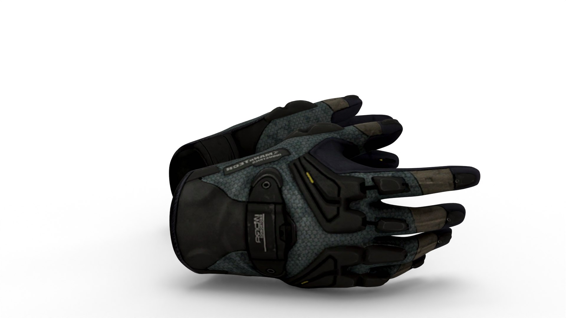 3D Combat Gloves 3D Model - TurboSquid 2213611