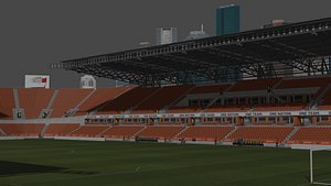 3D Houston Dynamo Stadium model