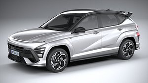 Hyundai Kona N Line 2024 3D model