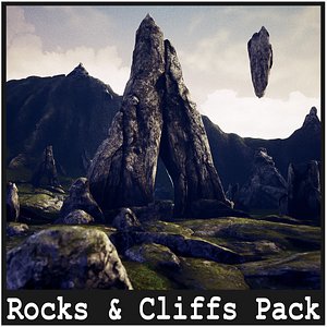 Rocks  Cliffs  50 variations 3D