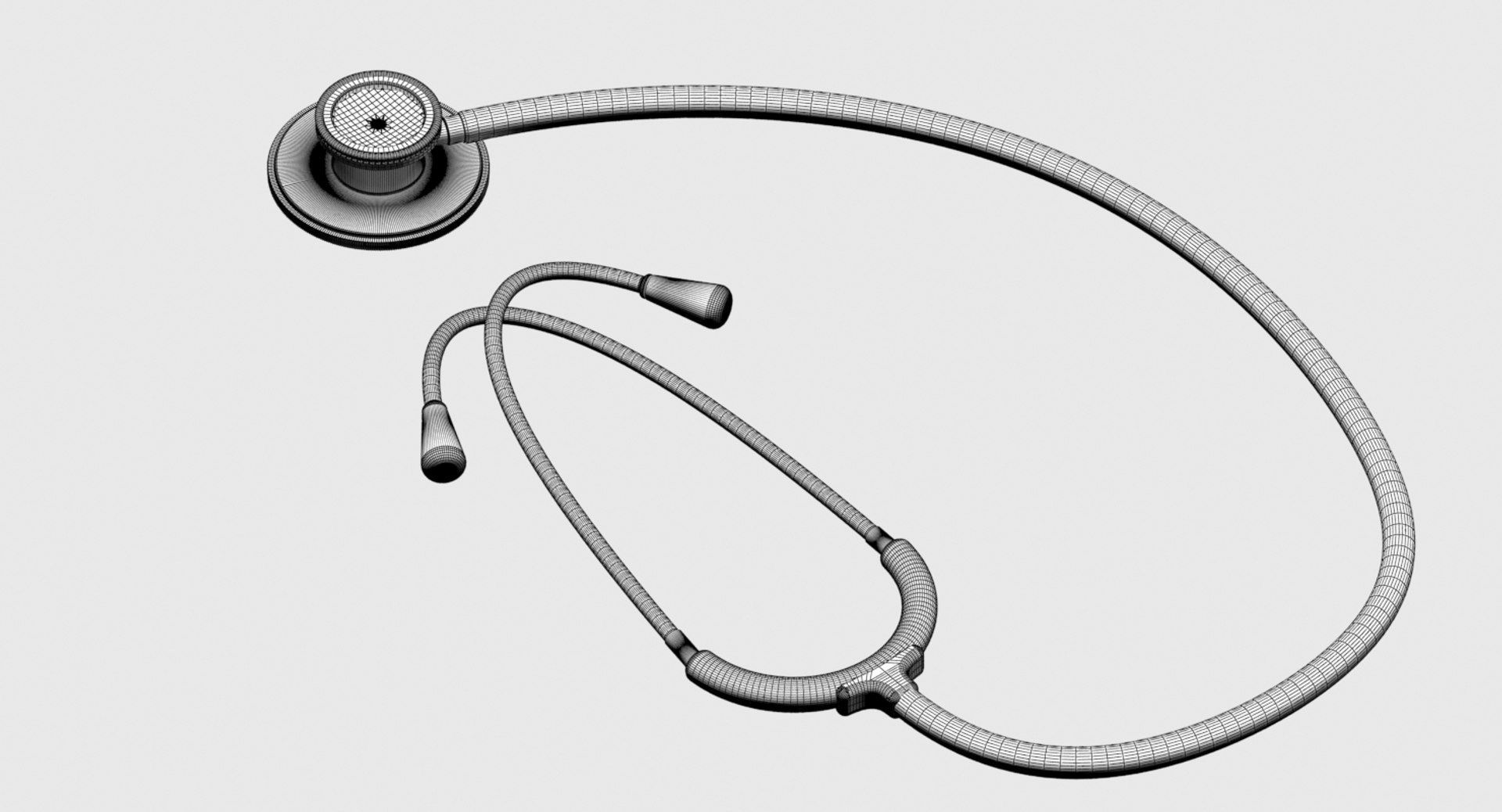 3D Stethoscope Medicine Model TurboSquid 1400542