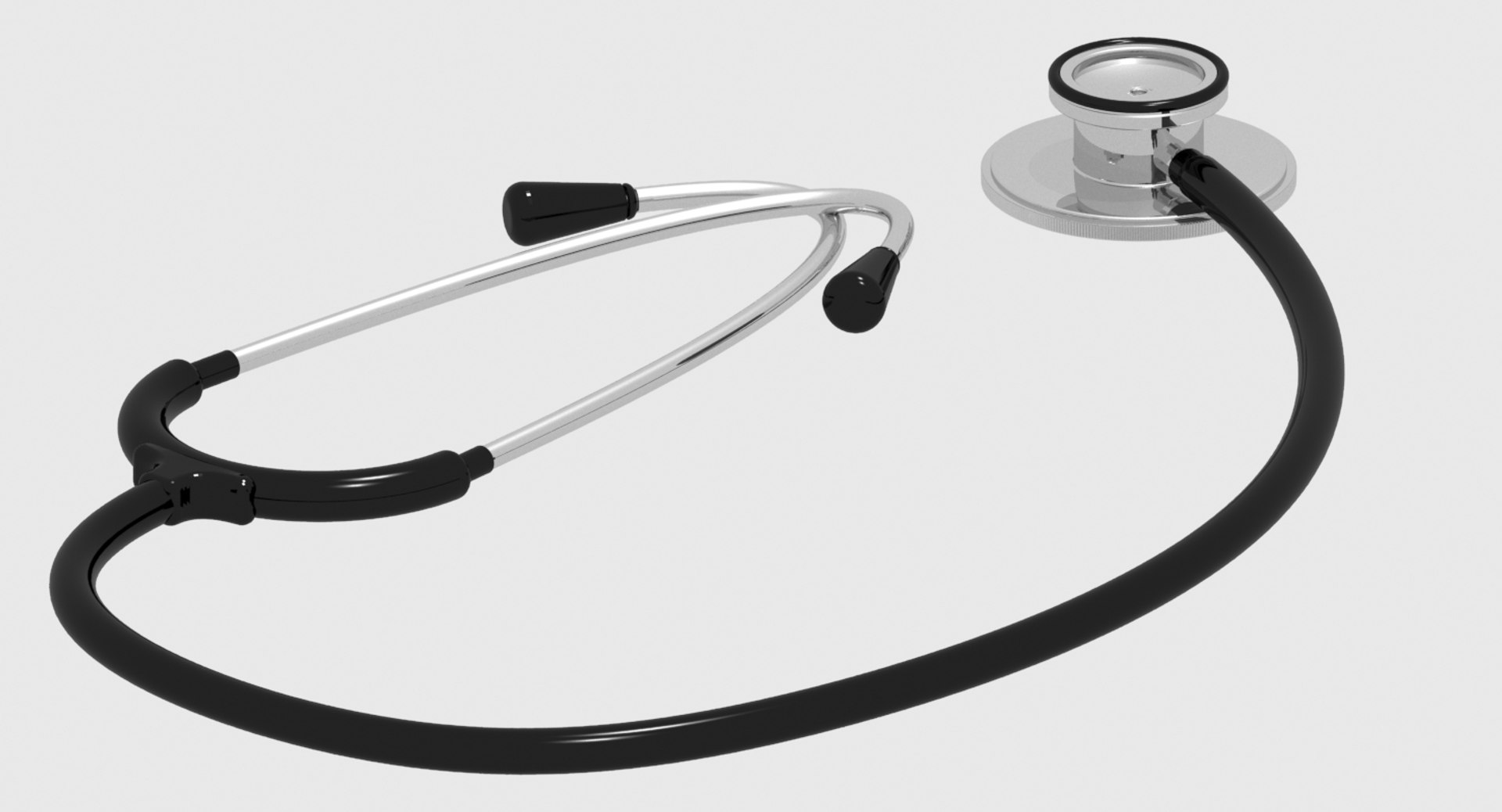 3D Stethoscope Medicine Model TurboSquid 1400542