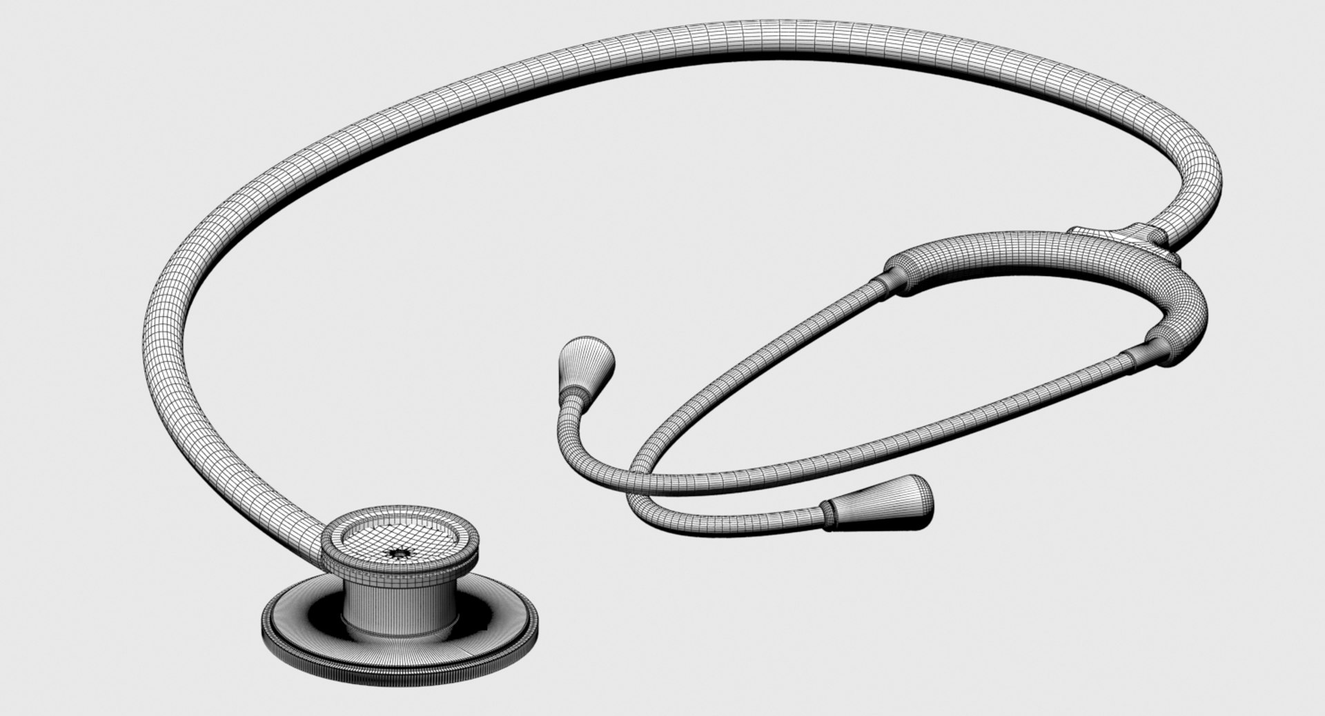 3D Stethoscope Medicine Model TurboSquid 1400542