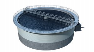 Wastewater Clarifiers 3D
