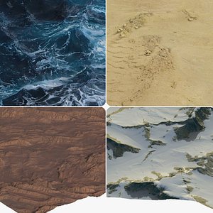 3D Natural Surfaces Plans Pack