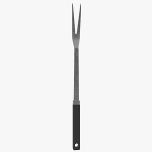 Carving fork kitchen tool
