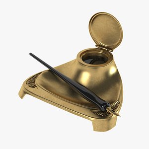 3d model ink stand inkstand