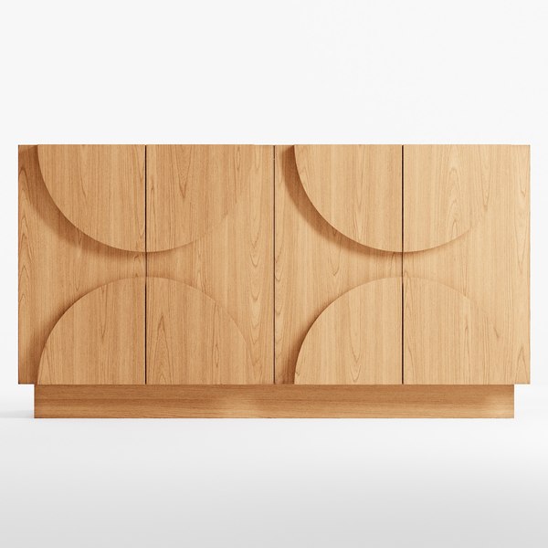 Tabitha Credenza 3D model TurboSquid 1721328
