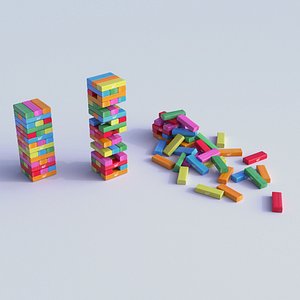 Jenga three variations model