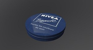 3D Jar of make-up model