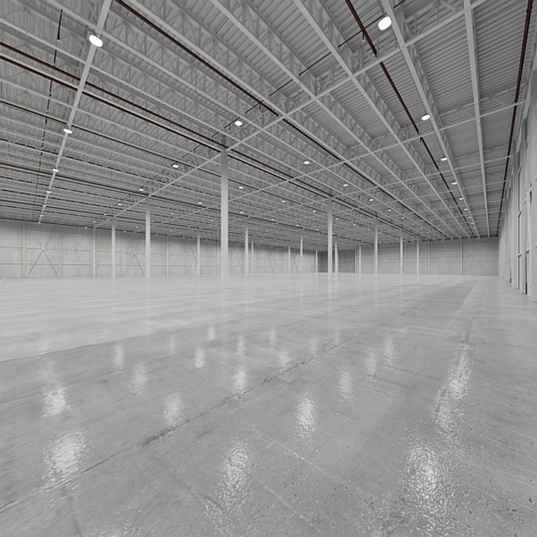 Base warehouse interor 3D model - TurboSquid 1338813