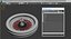3D roulette wheel model
