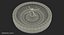 3D roulette wheel model