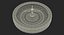 3D roulette wheel model
