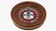 3D roulette wheel model