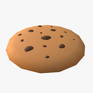 Cartoon Cookie 3D model