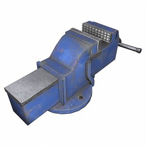 Bench Clamp Low Poly