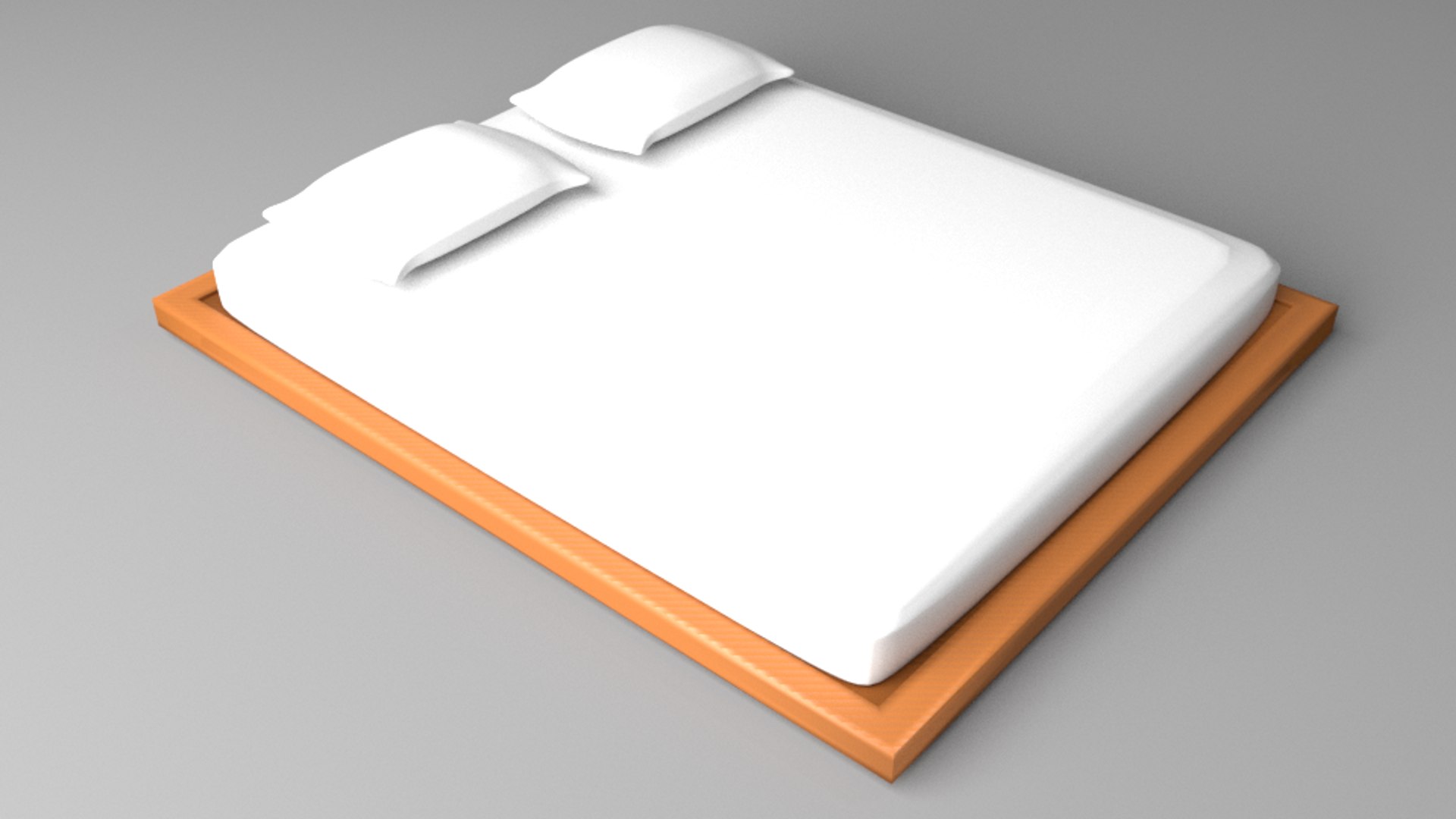 Futon Bed Model - TurboSquid 1550781