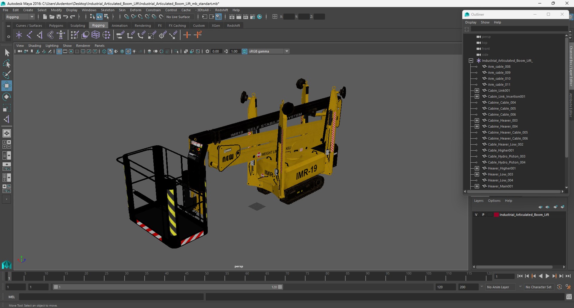 3D Industrial Articulated Boom Lift https://p.turbosquid.com/ts-thumb/Yl/m7Q9Br/EZ/industrialarticulatedboomlift3dmodel033/jpg/1724311706/1920x1080/fit_q87/d16bb4973c085d22743aacb9a57a5ffa9dc2b6d1/industrialarticulatedboomlift3dmodel033.jpg